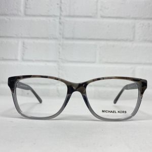 Michael Kors Gray Havana Optical MK4044 3260 Bree 52-16-135 Eyeglasses H2366